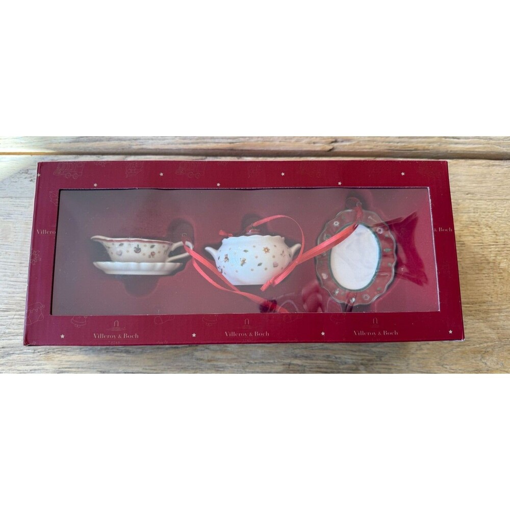 Villeroy & Boch Toys Delight Ornaments Crockery Set of 3 8x3,5cm